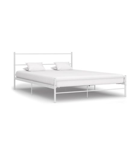 Cadru de pat BeComfort AK2-140 alb pentru două persoane 140x200 cm