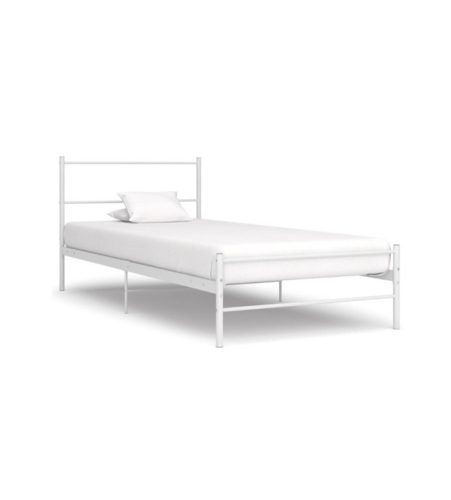 Cadru de pat BeComfort AK2-90 alb pentru o persoană 90x200 cm