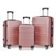 BeComfort L05-R set valize rosegold (55cm+65cm+75cm)